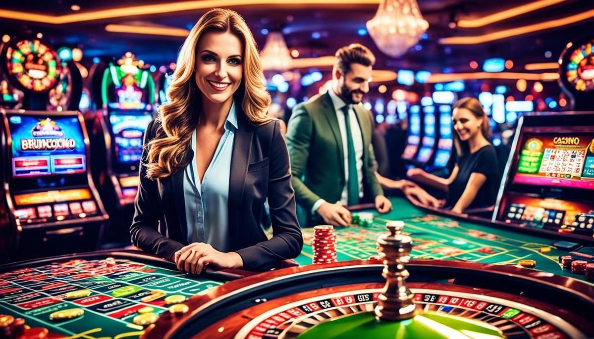 qpjl platform overview showing sports and casino sections on screen